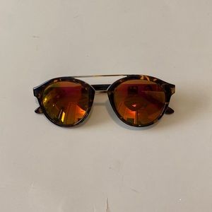 Steve Madden chrome sunglasses